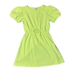 Zara Bright Green Kids Casual Dress